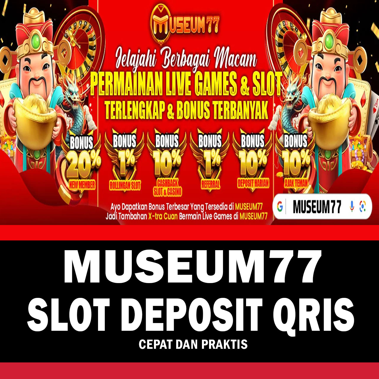 MUSEUM77 | Link situs slot deposit cepat pakai QRIS aja